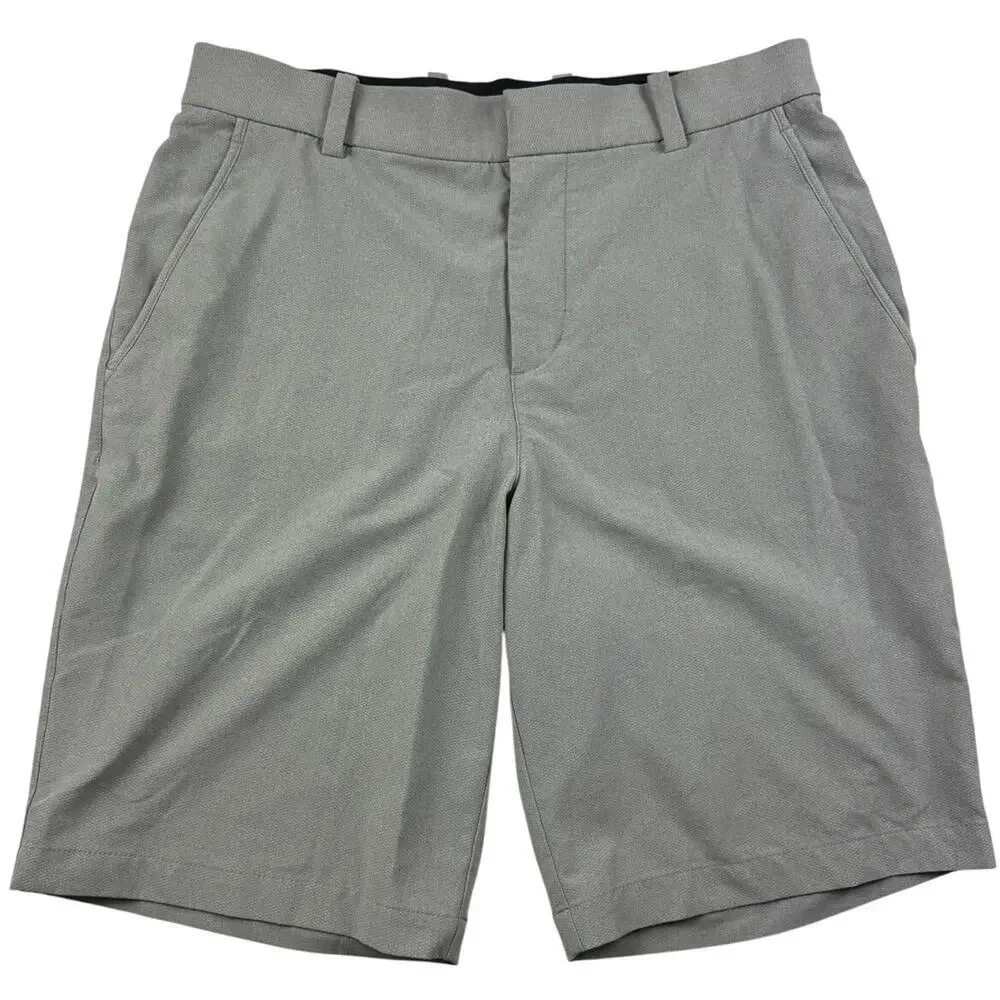 Nike Golf Shorts Gray Dri-Fit Standard Fit - Size 32
